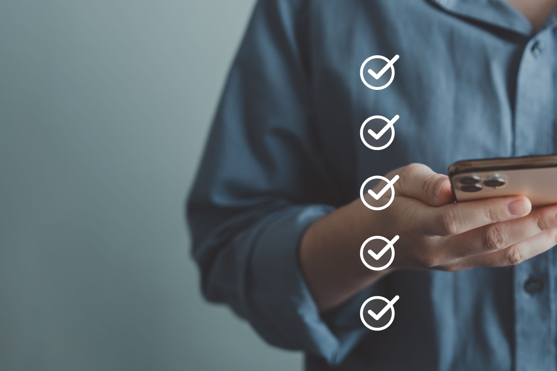 Approving nonprofit compliance service requests with mobile-friendly support
